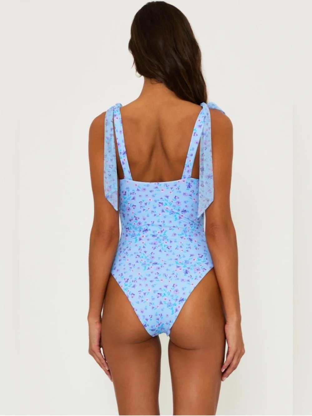 NWT Beach Riot Dede Floral One Piece Swimsuit Sz L